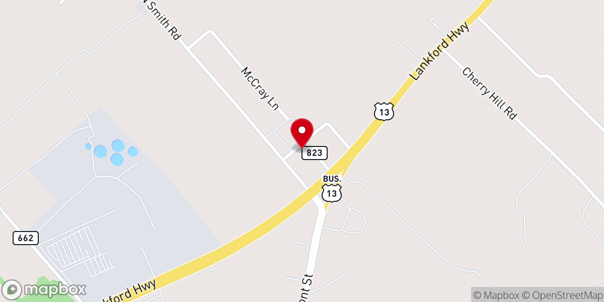 Map showing location of Mary N Smith Alumni