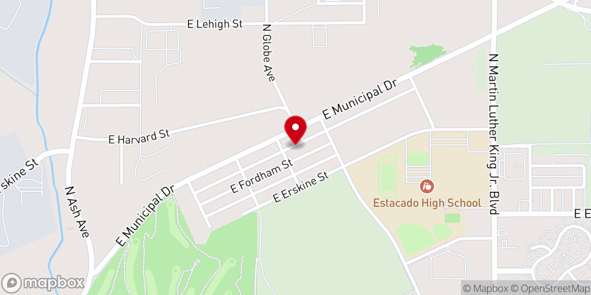 Map showing location of Victory In Praise Church