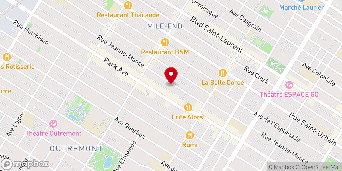 Map showing location of Congregation Belz