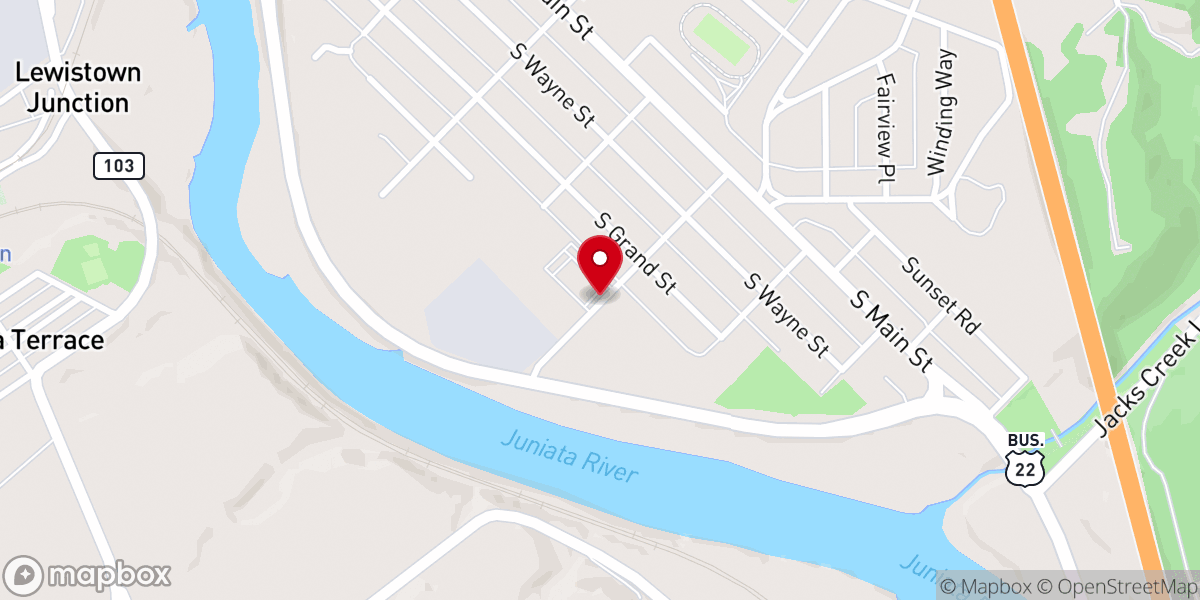 Map showing location of Hand of Grace