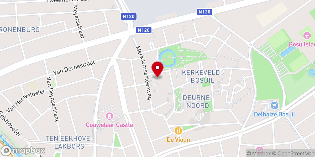 Map showing location of Onze-Lieve-Vrouw van Altijddurende Bijstandkerk