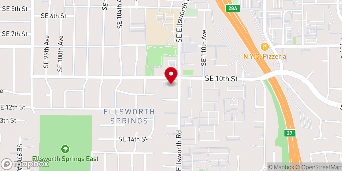 Map showing location of Shiloh Fellowship