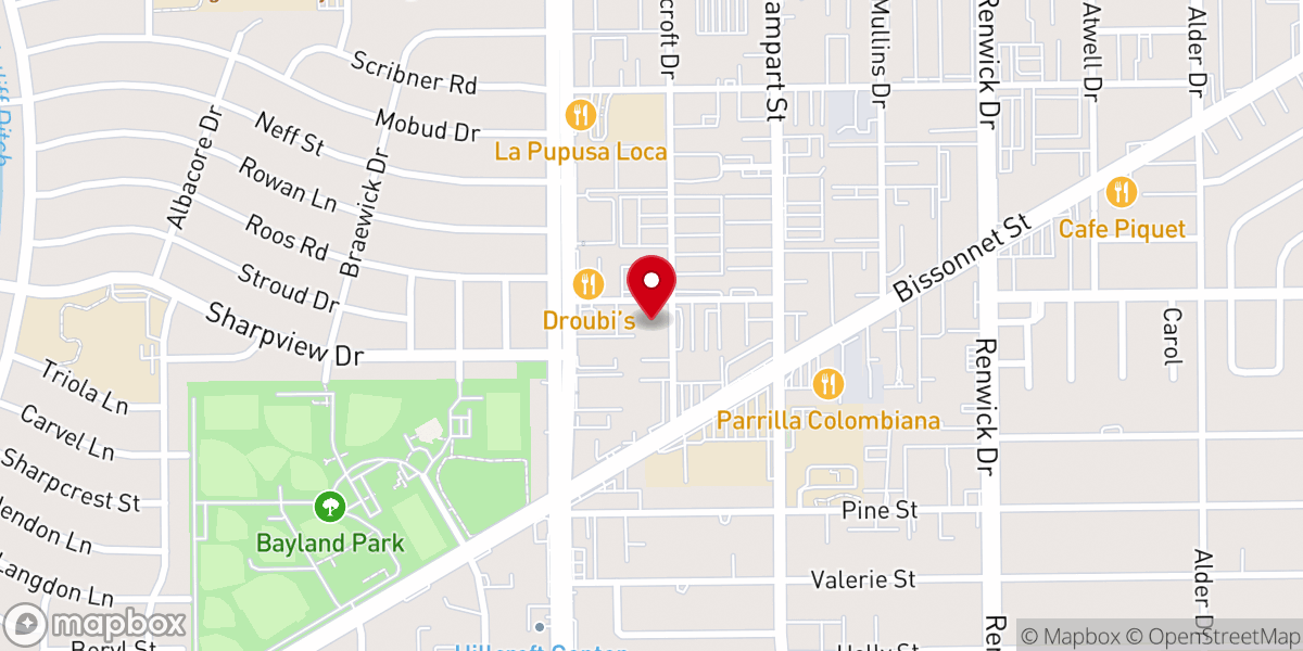 Map showing location of Centro Cristiano El Siloe