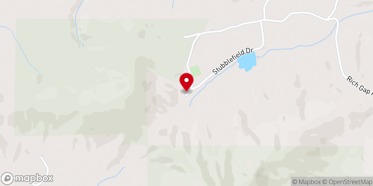 Map showing location of McDowall Acres