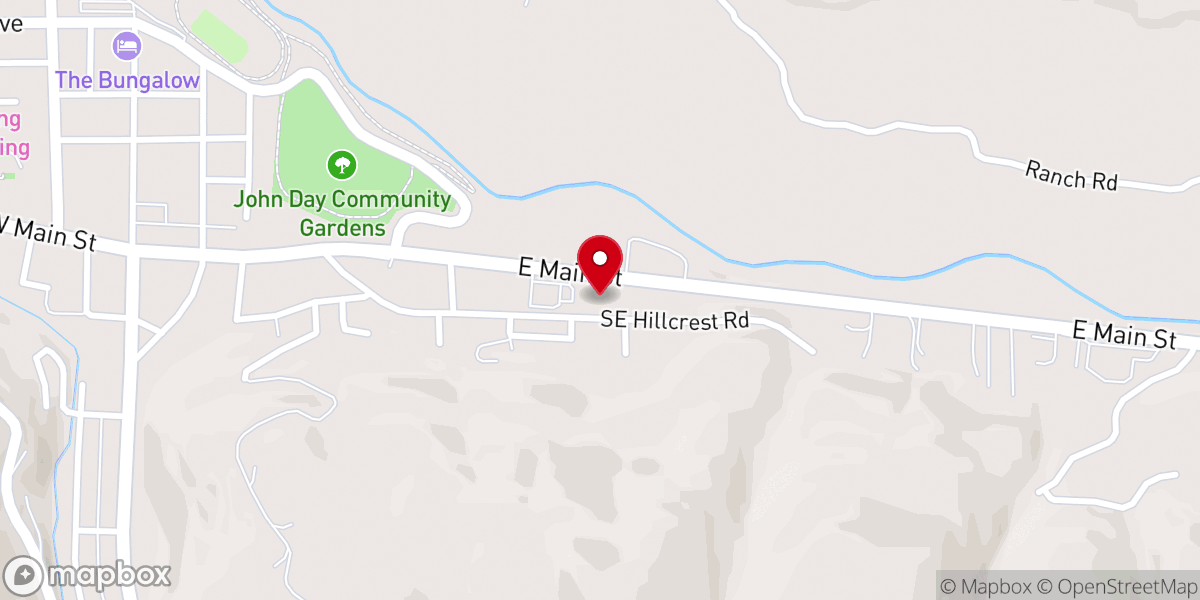 Map showing location of Redeemer Lutheran Church