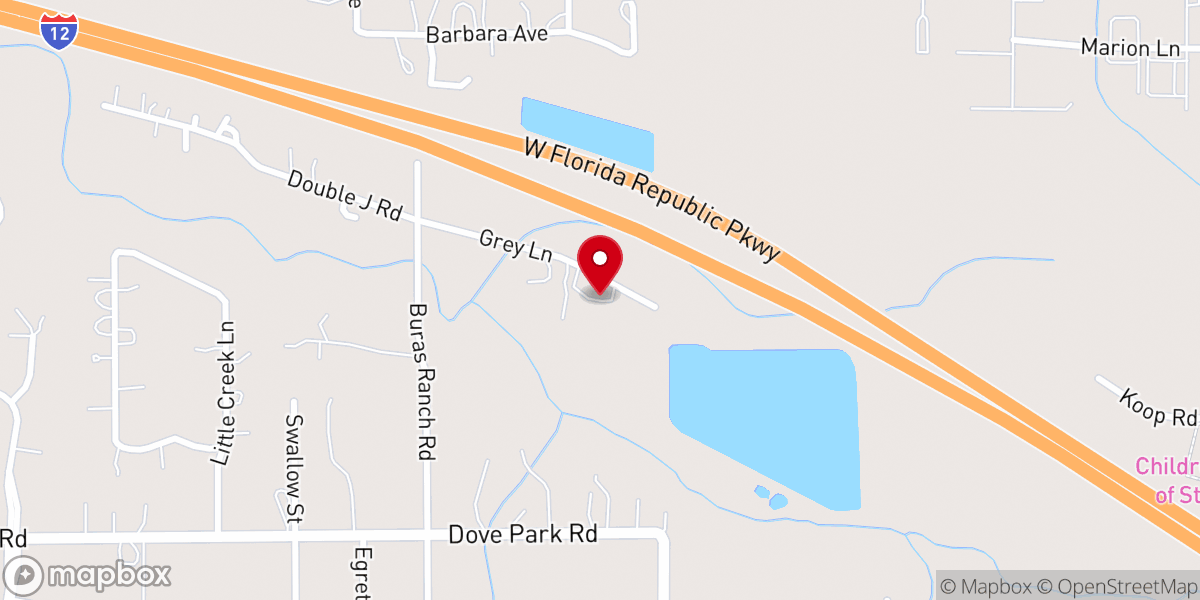 Map showing location of Weidner Ministries
