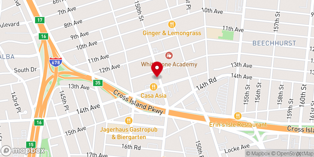 Map showing location of The Old Path - New York