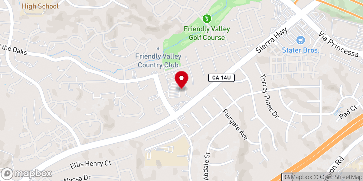 Map showing location of The Sanctuary Church
