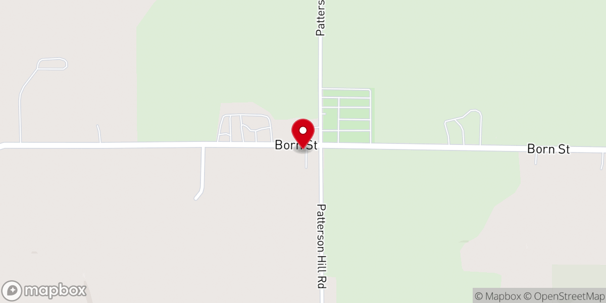Map showing location of First Baptist Church-Newberg