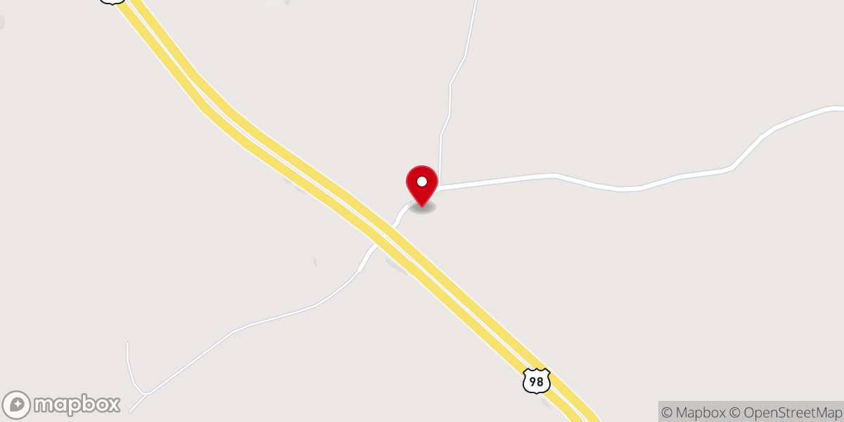 Map showing location of Midway Church