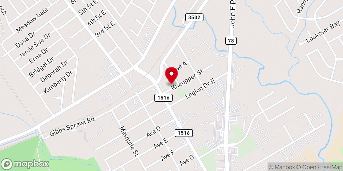 Map showing location of Wellspring Gardens