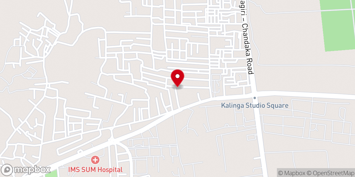 Map showing location of New India Church of God