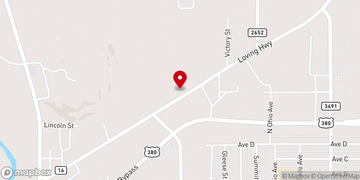 Map showing location of Mt Zion Church Baptist