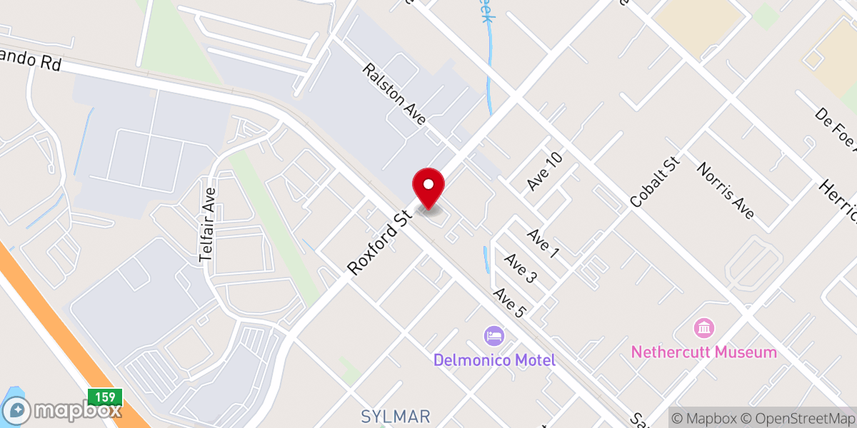 Map showing location of Bishops' Storehouse