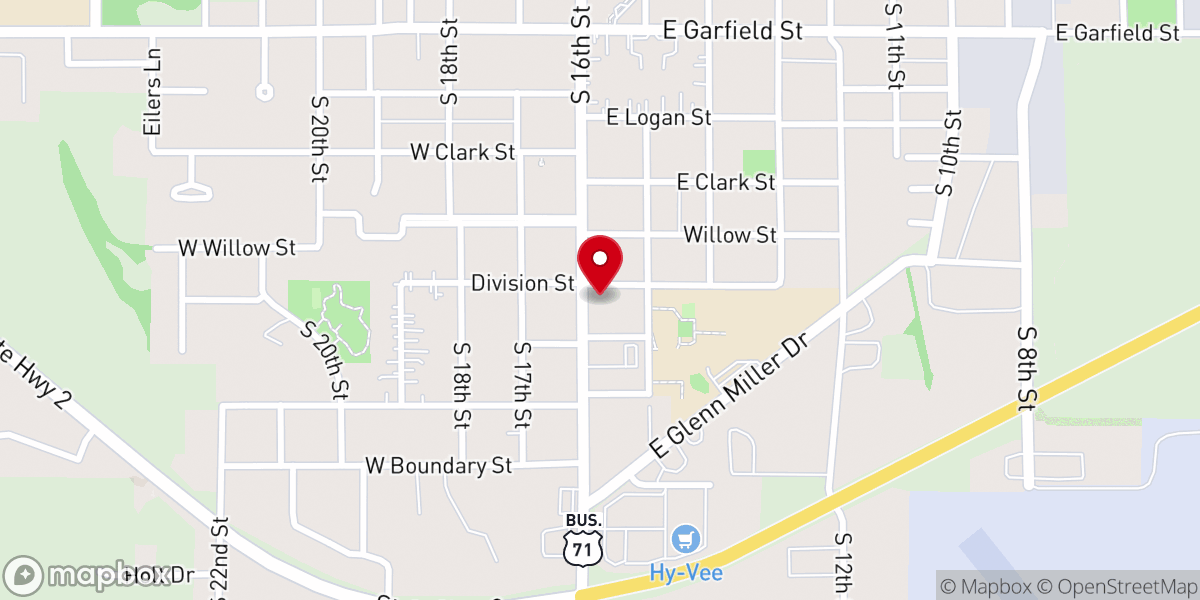 Map showing location of Mi Querida Iglesia Pastor Mich Groessman