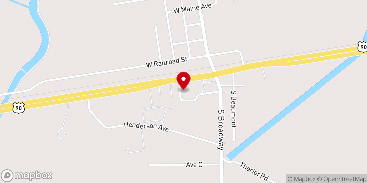 Map showing location of Our Lady of Sorrows Church