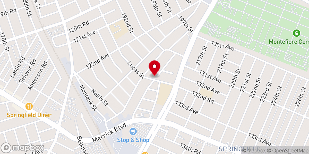 Map showing location of La Samaritaine Church