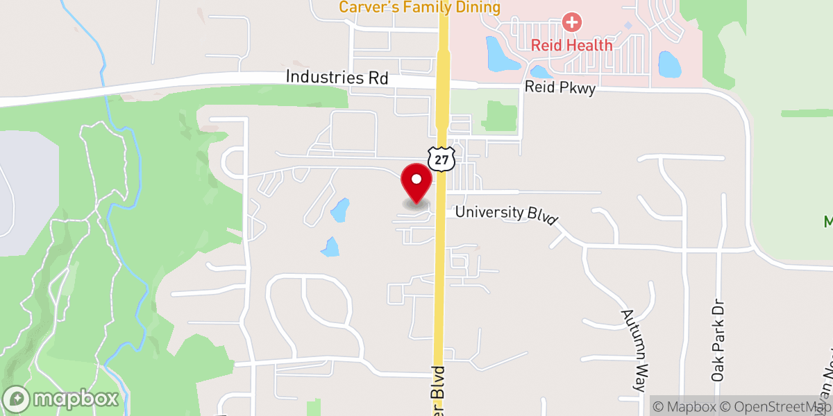 Map showing location of First Friends Meeting
