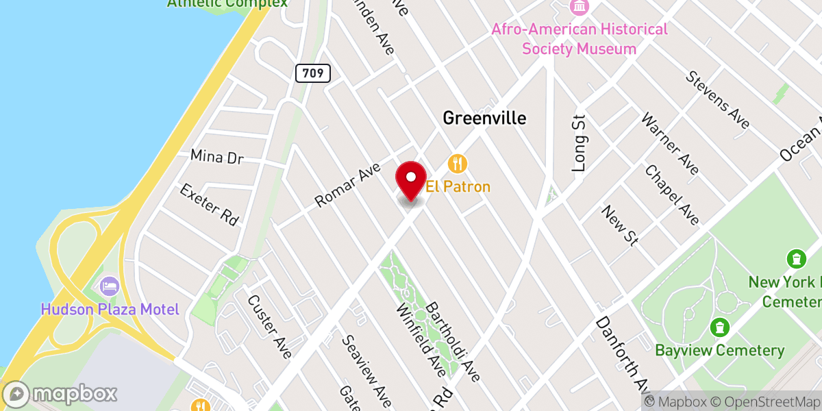 Map showing location of Church of the Covenant