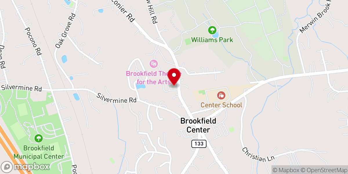 Map showing location of St. Paul's Episcopal
