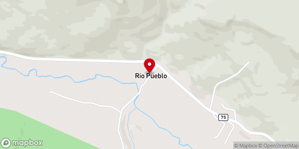 Map showing location of Our Lady of the Assumption Chapel