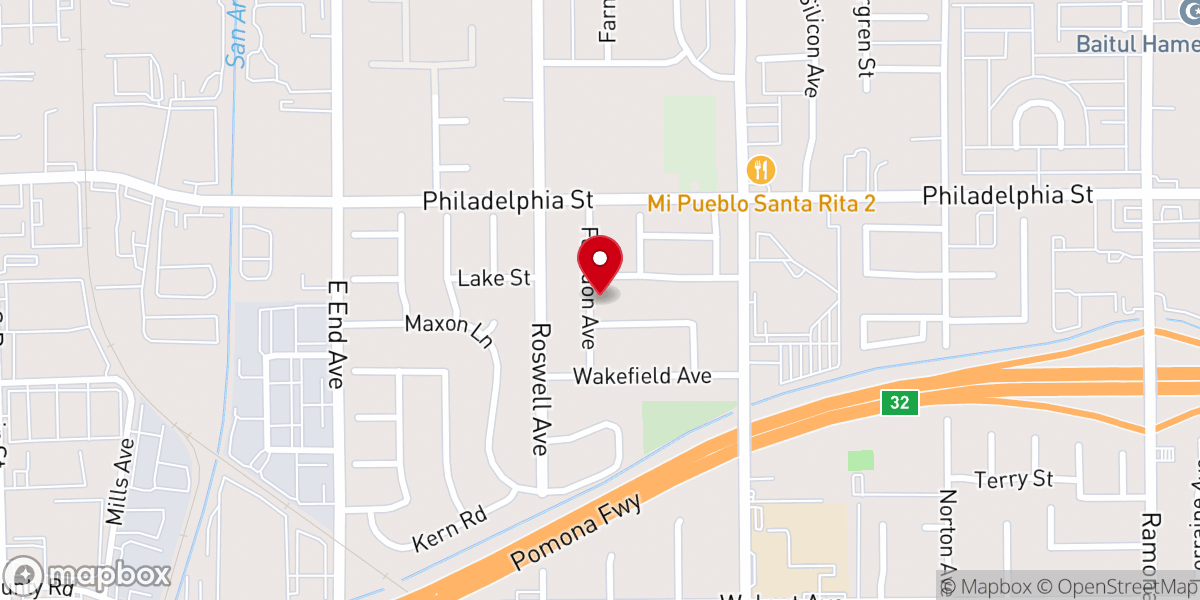 Map showing location of Iglesia Ministerio Fuente de Vida Calvary Chapel Chino Valley