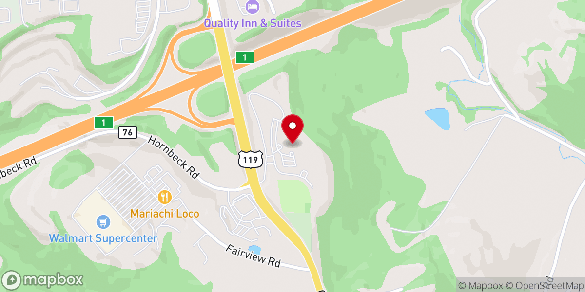 Map showing location of St Francis de Sales Catholic Church