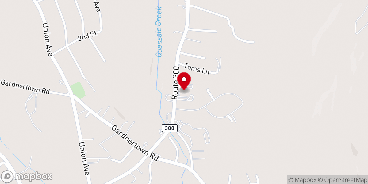 Map showing location of Mt Carmel Church of Christ