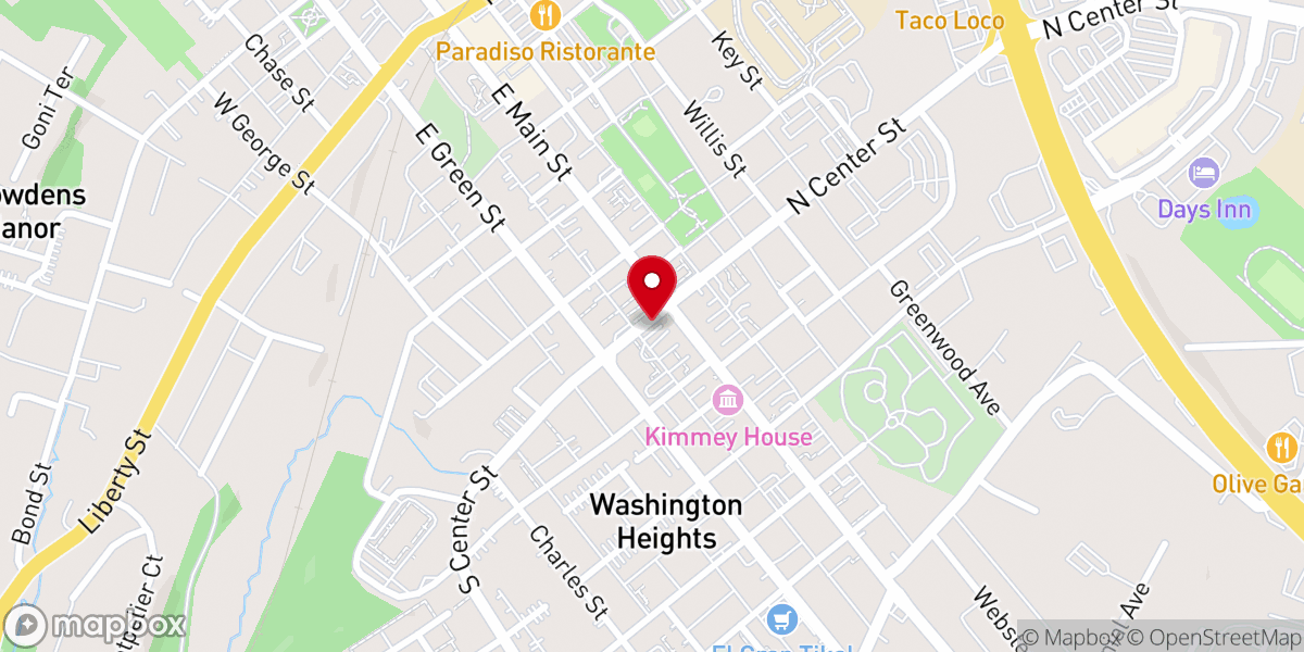 Map showing location of Grow Mission
