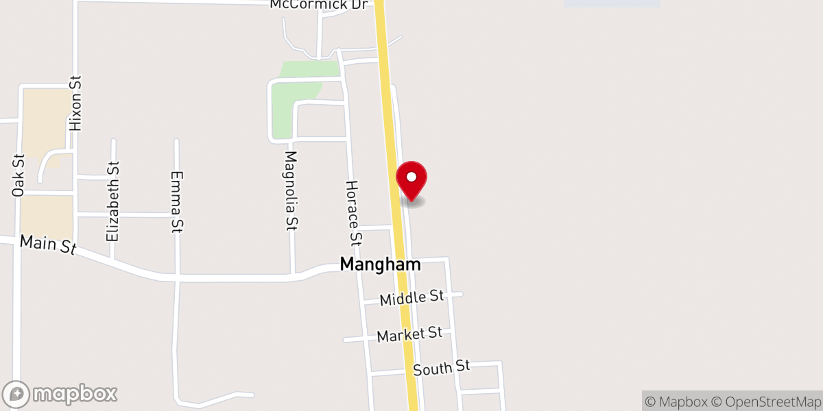 Map showing location of Morning Glory Gifts