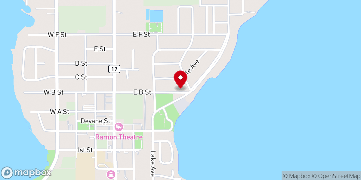 Map showing location of Iglesia Adventista del Séptimo Dia de Frostproof