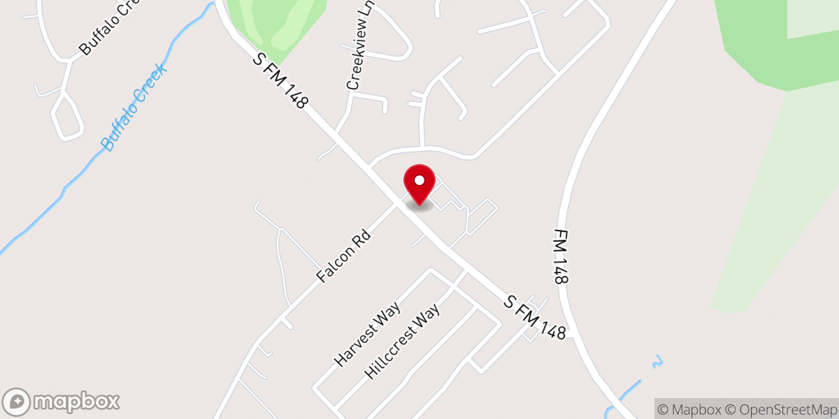 Map showing location of Central Baptist Church