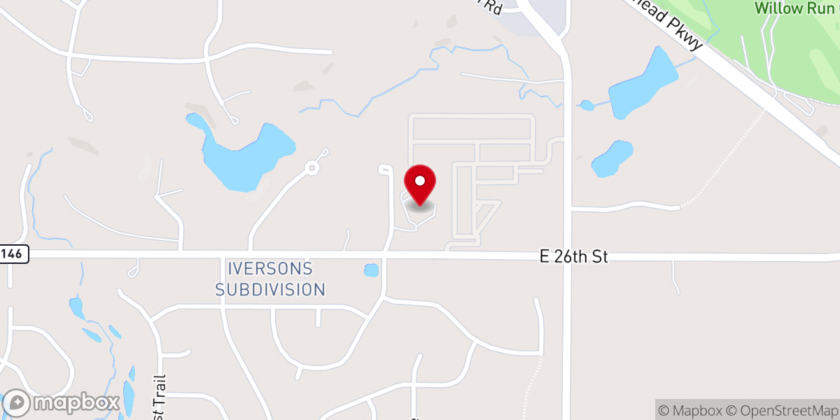 Map showing location of Sioux Falls Seventh-day Adventist Church