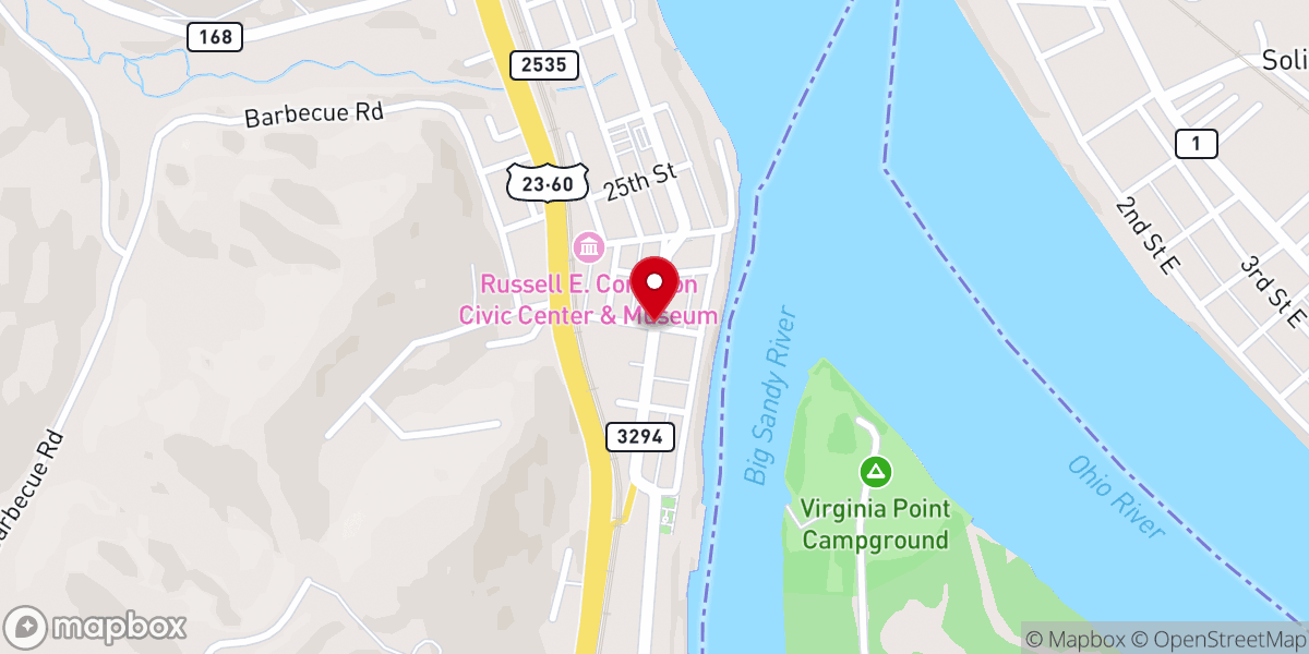 Map showing location of Wedding Chapels