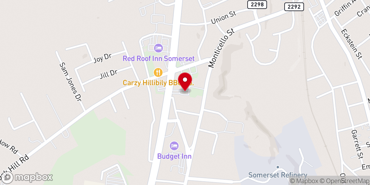 Map showing location of Cross Connection Church