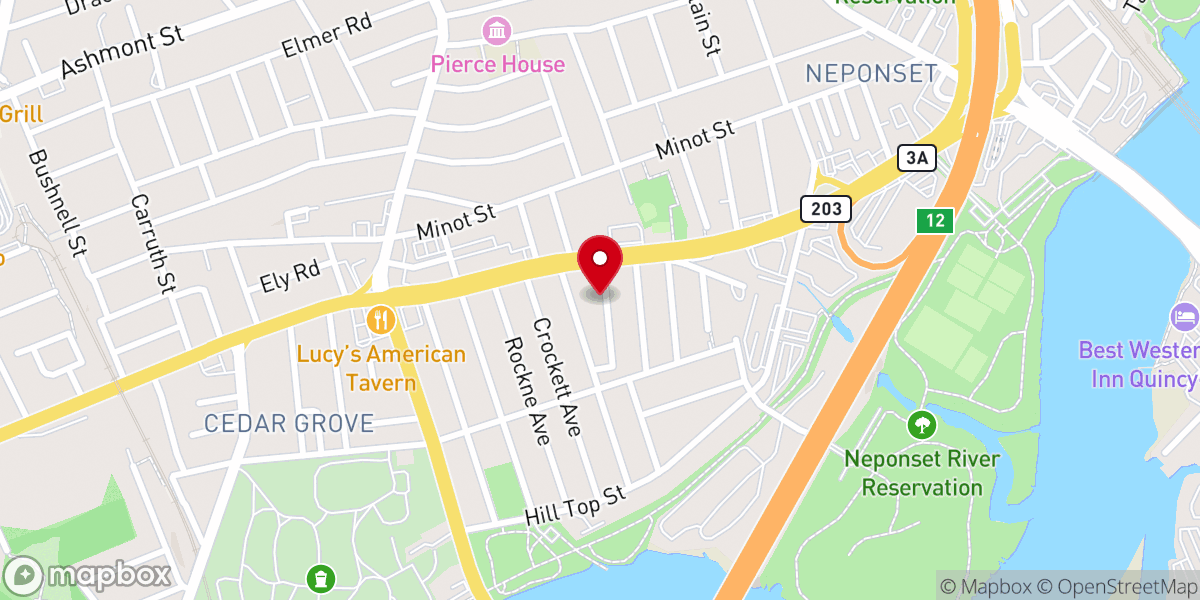 Map showing location of St Martin de Porres Parish
