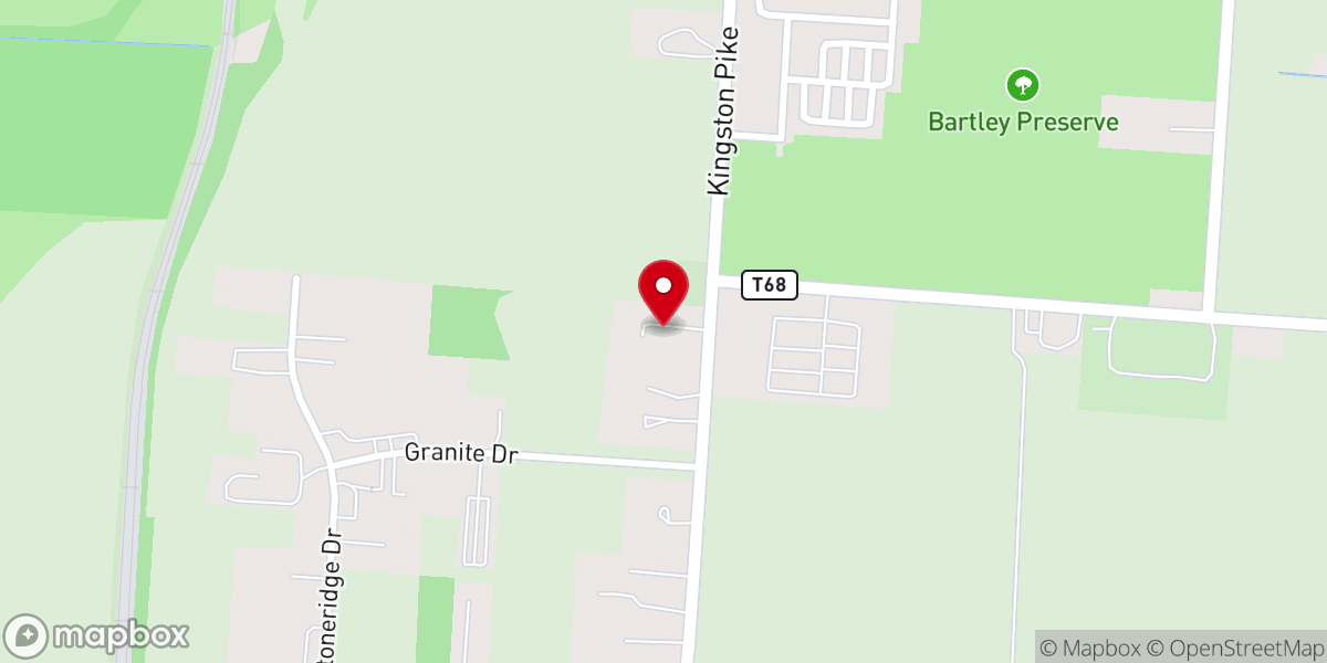 Map showing location of First Church of God