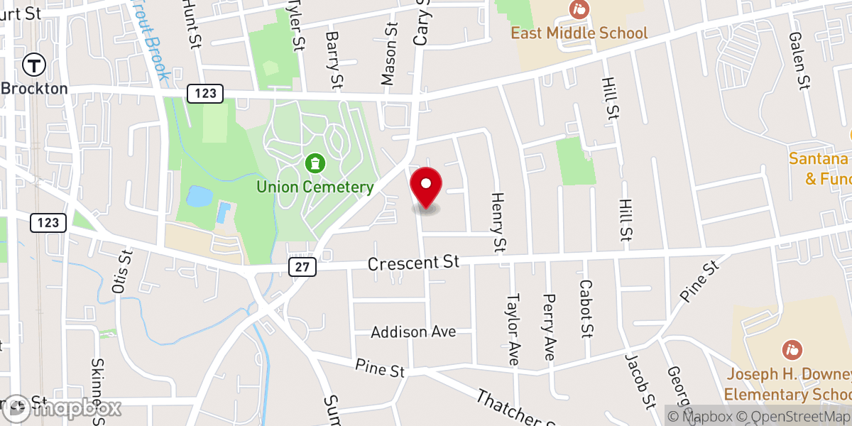 Map showing location of Iglesia Del Dios Altisimo Restaurando Al Caido