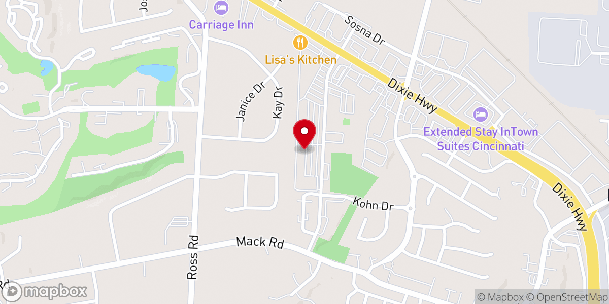 Map showing location of Baptist Family Prayer Chapel Int.