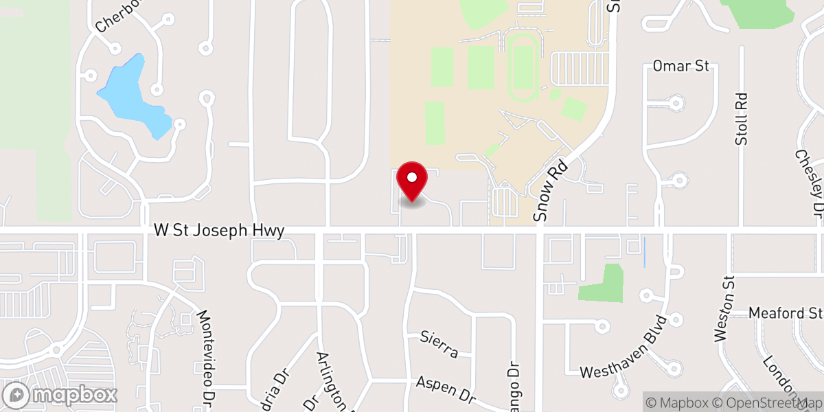 Map showing location of Lansing Seventh-day Adventist Church