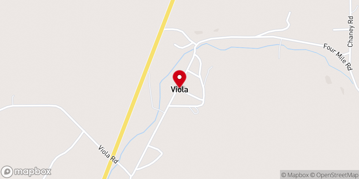 Map showing location of Bible Believers Church