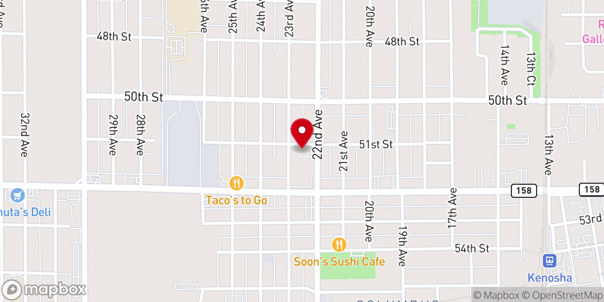 Map showing location of St Anthony's Church