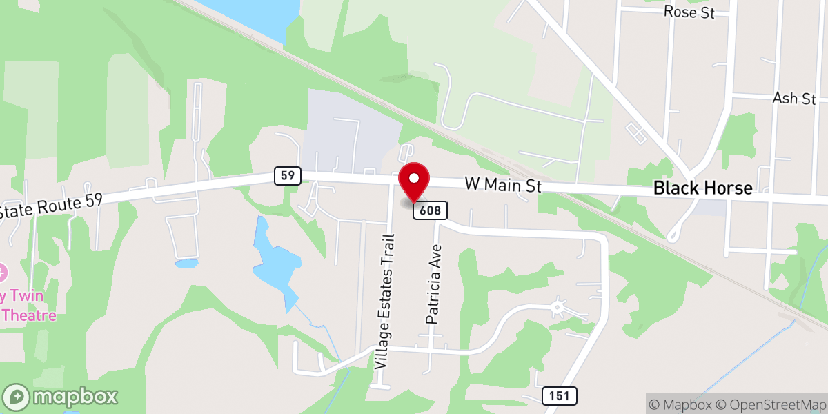 Map showing location of Upper Room Ministries