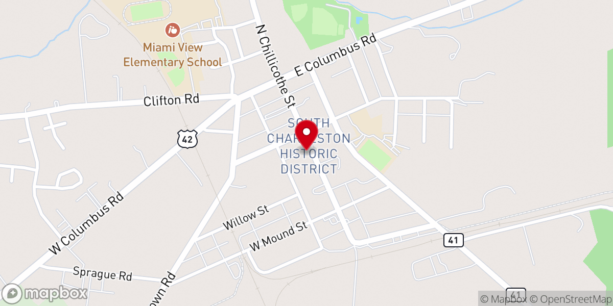 Map showing location of St Charles Borromeo