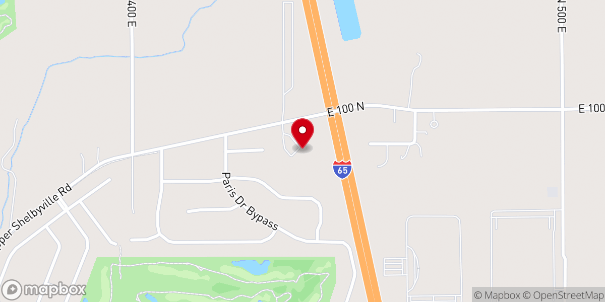 Map showing location of Franklin Community Church