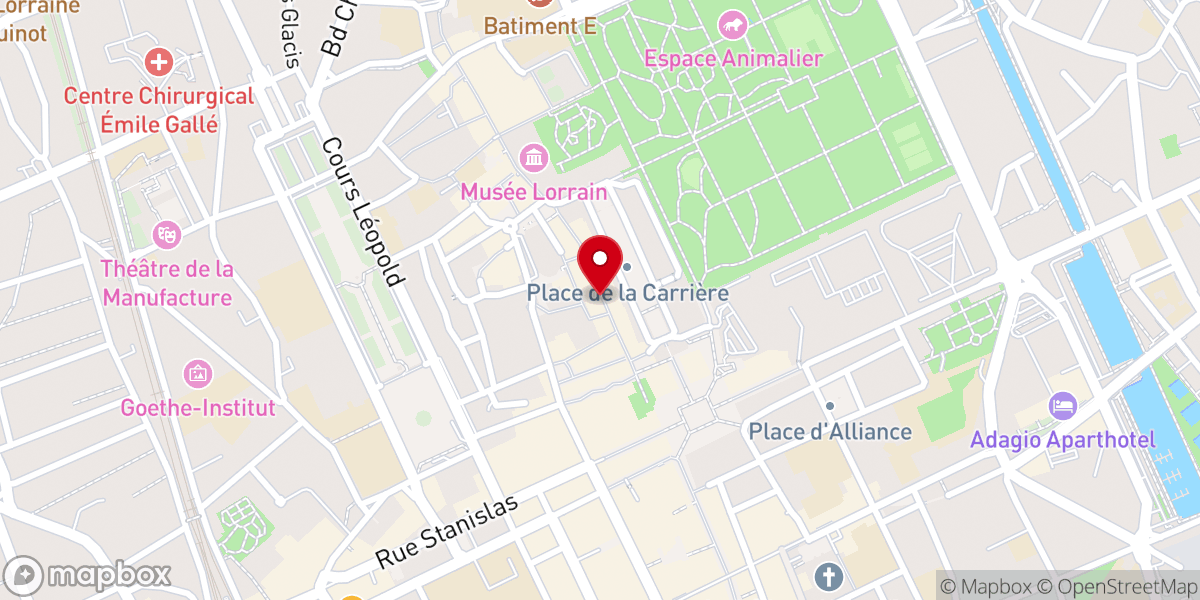 Map showing location of Besse Jean Baptist