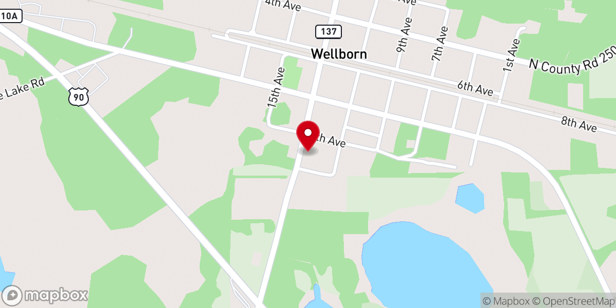 Map showing location of Unity of God Ministries