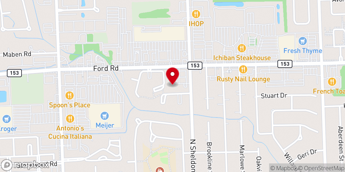 Map showing location of Canton Place