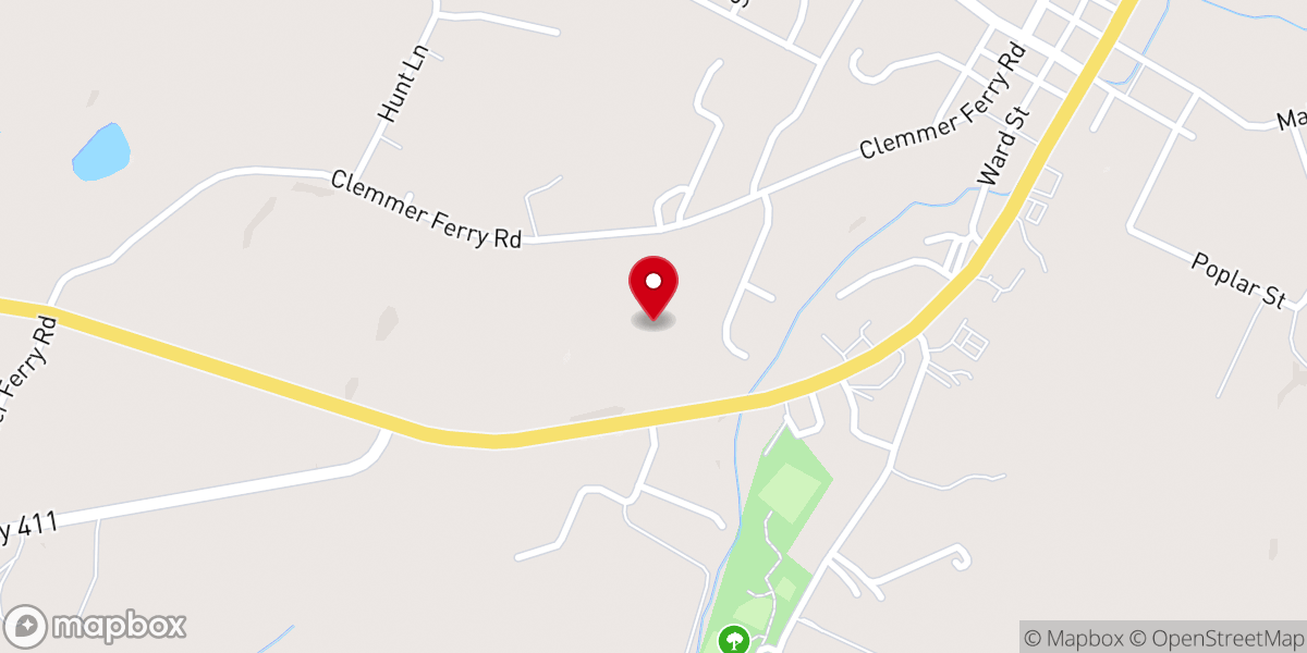 Map showing location of Clear View Ministries
