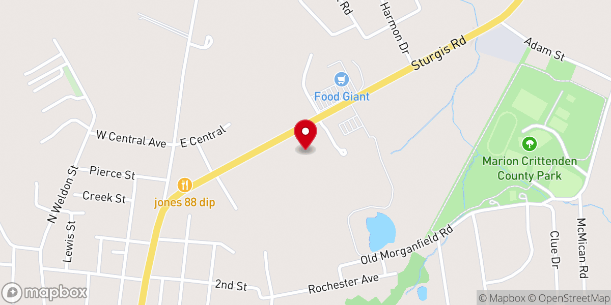 Map showing location of Par 4 Assemblies Inc
